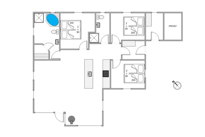 Sommerhus 50045 på Vejers Havvej 77, Vejers - Billede #13