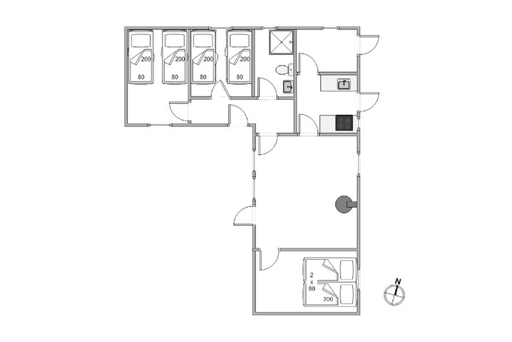 Ferienhaus 50050 in Kratvej 12, Vejers - Bild #13