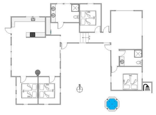 Ferienhaus 50067 in Risvej 54, Vejers - Bild #13
