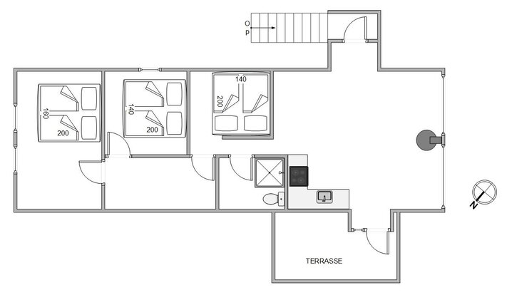 Ferienhaus 50113 in Vejers Havvej 58b - 1. sal, Vejers - Bild #13