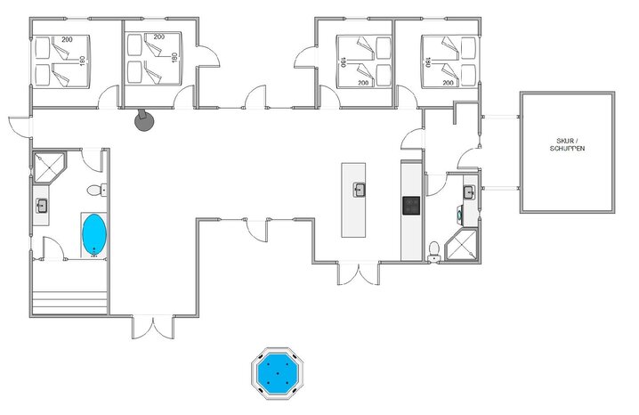 Ferienhaus 50133 in Nordvej 90A, Vejers - Bild #13