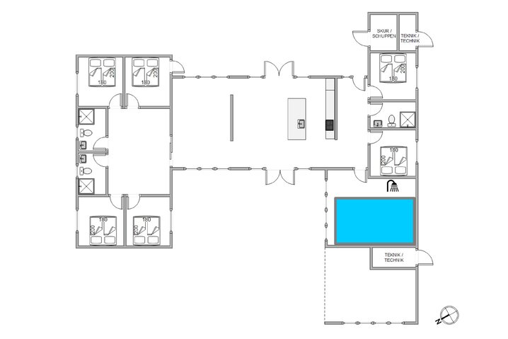 Ferienhaus 50201 in Mågevej 5, Vejers - Bild #5