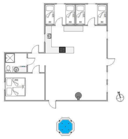 Ferienhaus 50209 in Engesøvej 59, Vejers - Bild #13