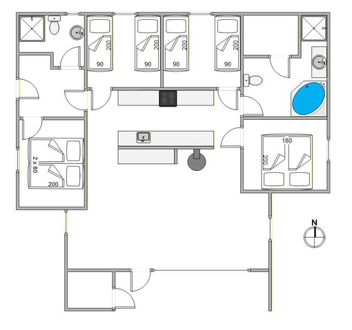 Ferienhaus 50225 in Engesøvej 34, Vejers - Bild #13