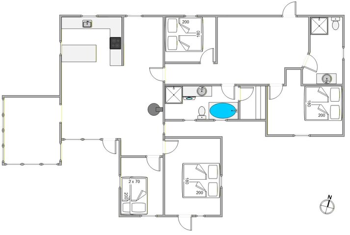 Ferienhaus 50249 in Engesøvej 65, Vejers - Bild #13