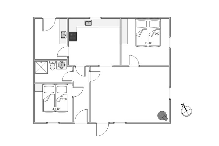 Ferienhaus 50822 in Nordvej 11- 22, Vejers - Bild #13