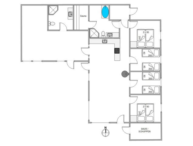 Ferienhaus 51207 in Bugten 1, Mosevrå - Bild #0