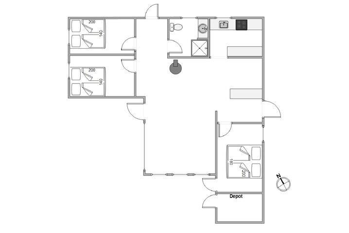 Ferienhaus 52093 in Lyngvej 14, Grærup Strand - Bild #13