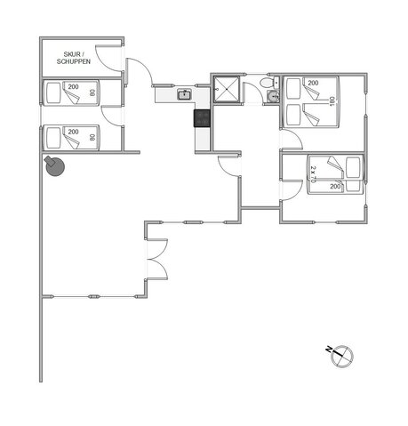 Sommerhus 52105 på Hjelmevej 4, Grærup Strand - Billede #13