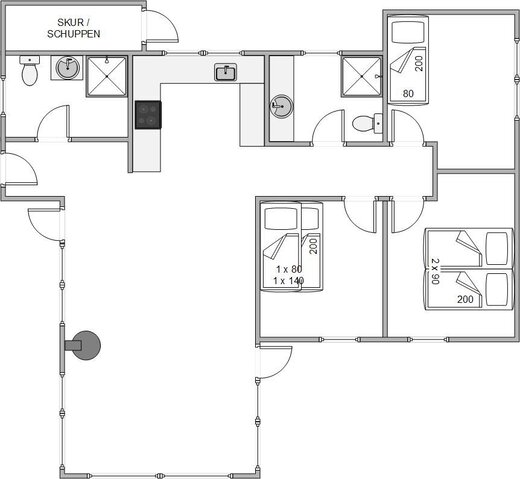 Sommerhus 52167 på Storkenæbvej 3, Grærup Strand - Billede #5