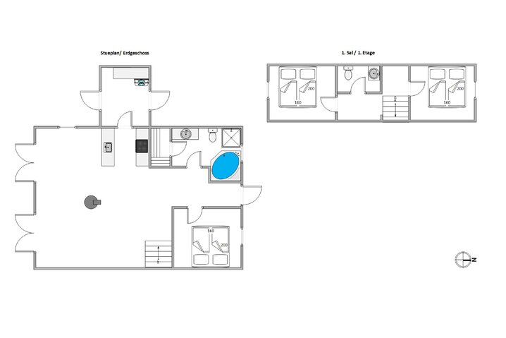 Ferienhaus 60045 in Horns Bjerge 3, 76, Blåvand - Bild #5