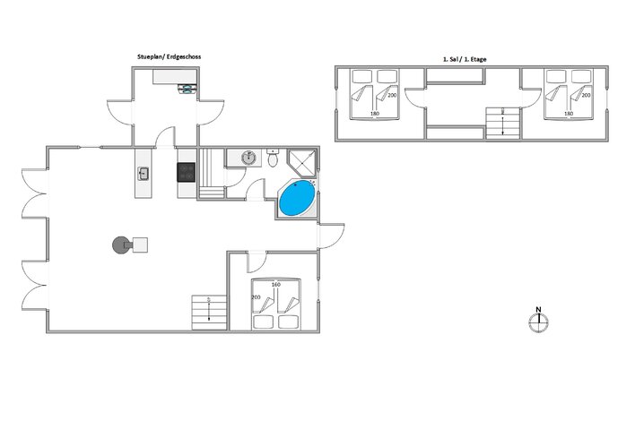 Ferienhaus 60048 in Horns Bjerge 3, 68, Blåvand - Bild #13
