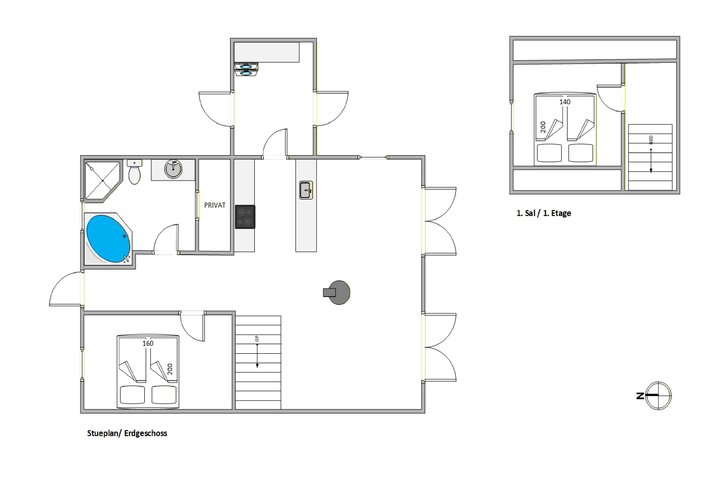 Ferienhaus 60050 in Horns Bjerge 3, 85, Blåvand - Bild #27