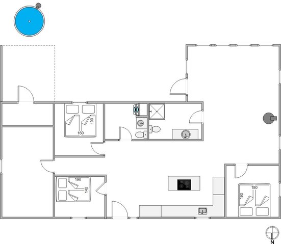 Sommerhus 60056 på Blåvandvej 46, Blåvand - Billede #5