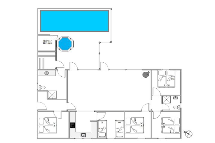 Sommerhus 60063 på Solsiden 48, Blåvand - Billede #13