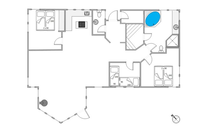 Sommerhus 60087 på Gl Mælkevej 25, Blåvand - Billede #13