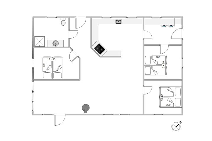 Sommerhus 60091 på Tykby 1, Blåvand - Billede #13