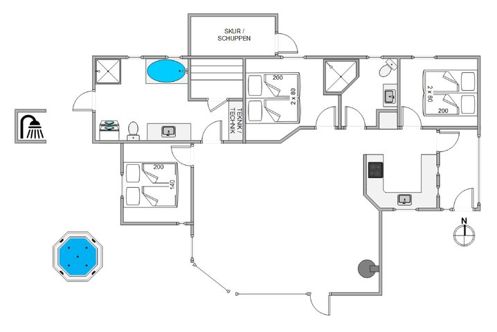 Sommerhus 60106 på Savmøllen 7A, Blåvand - Billede #13