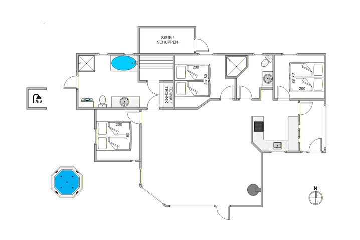 Ferienhaus 60106 in Savmøllen 7A, Blåvand - Bild #5