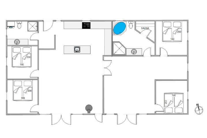 Ferienhaus 60108 in Solsiden 36, Blåvand - Bild #13