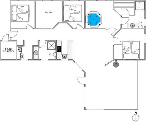 Ferienhaus 60112 in Hedetoftvej 106, Blåvand - Bild #13