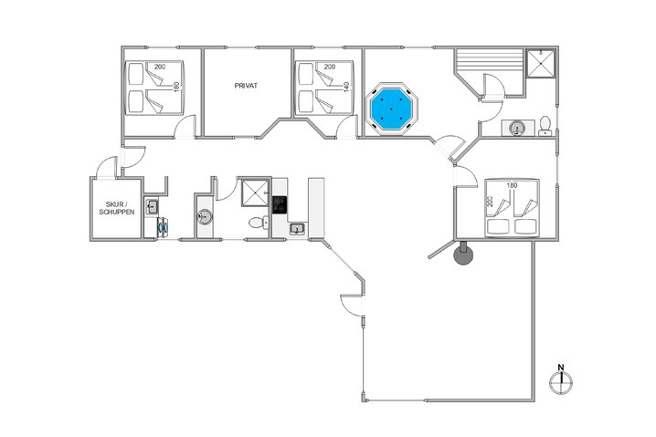 Sommerhus 60112 på Hedetoftvej 106, Blåvand - Billede #13