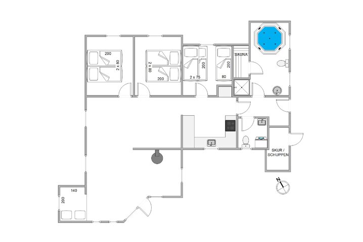 Ferienhaus 60119 in Skippervej 8, Blåvand - Bild #13