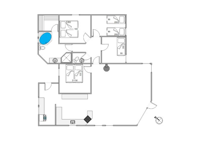 Ferienhaus 60121 in Sandtoftevej 13, Blåvand - Bild #5