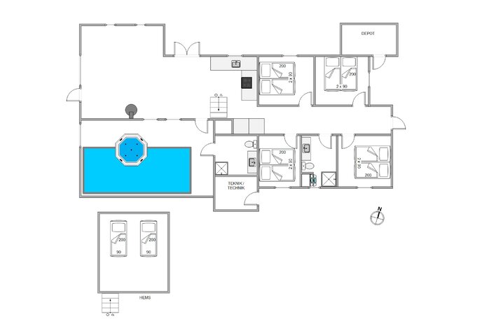 Sommerhus 60129 på Tane Hedevej 35B, Blåvand - Billede #13