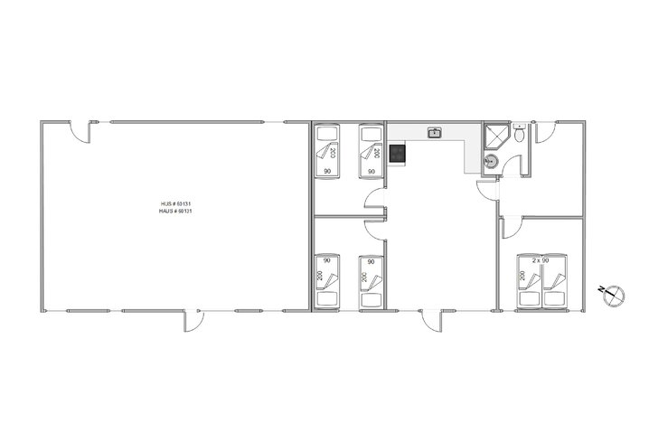 Ferienhaus 60132 in Tane Hedevej 26 hus 2, Blåvand - Bild #13