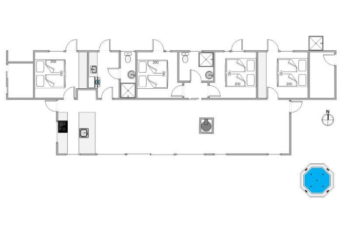 Ferienhaus 60136 in Peter Malersvej 20, Blåvand - Bild #6