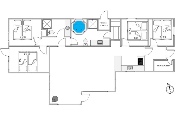 Ferienhaus 60155 in Kallesensvej 27, Blåvand - Bild #10