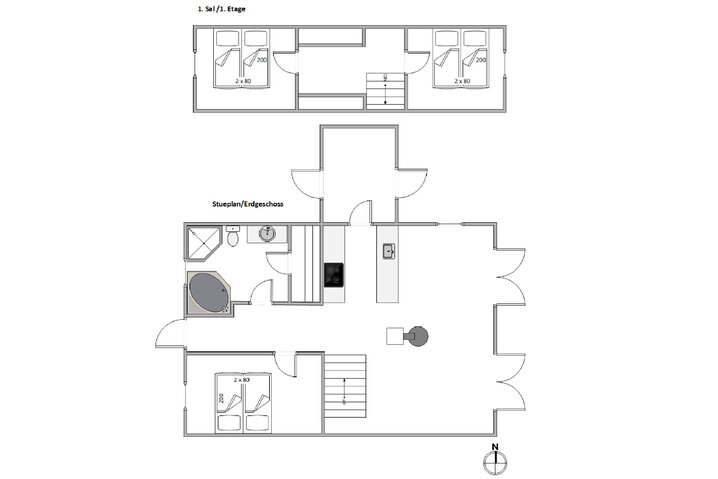 Sommerhus 60158 på Horns Bjerge 3, 93, Blåvand - Billede #6