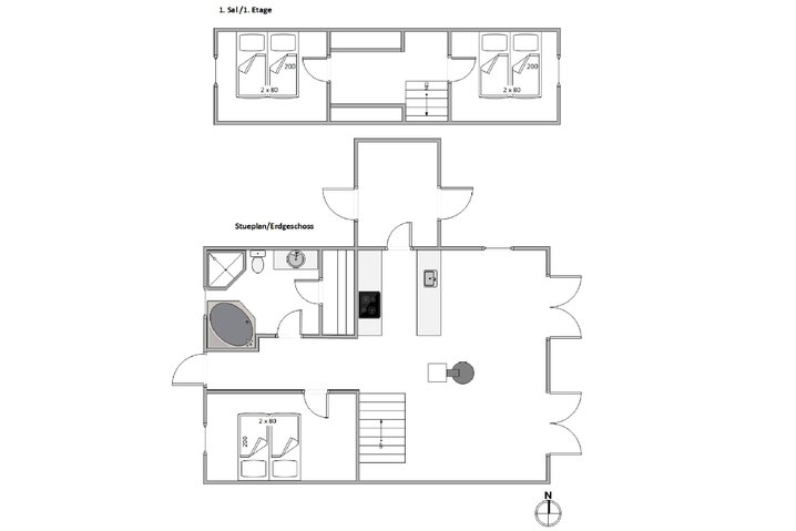 Sommerhus 60158 på Horns Bjerge 3, 93, Blåvand - Billede #6