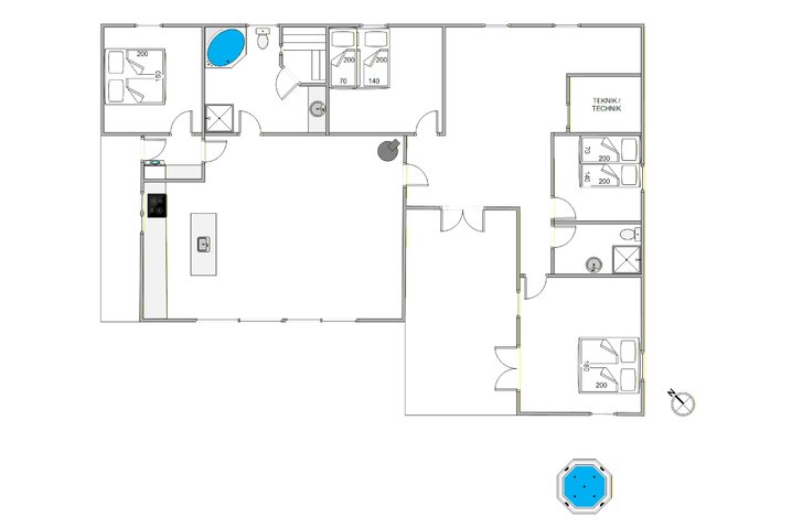 Ferienhaus 60163 in Midtbyvej 9 A, Blåvand - Bild #13
