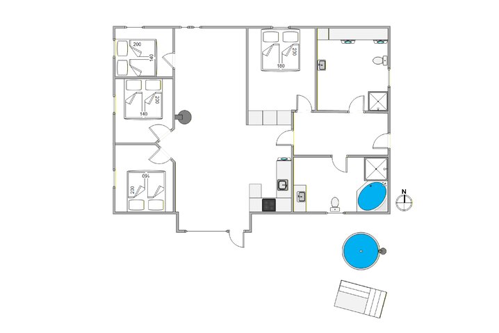 Holiday home 60169 at Hedetoftvej 86, Blåvand - Picture #8