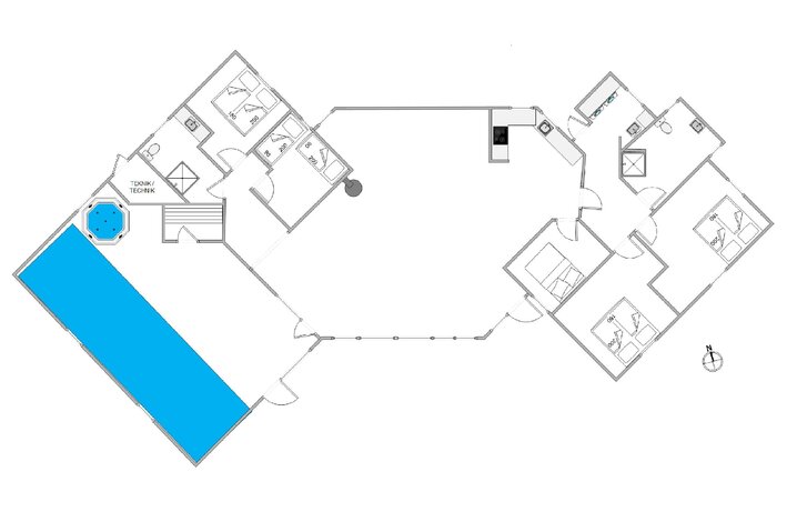 Ferienhaus 60174 in Kollemarken 46, Blåvand - Bild #13