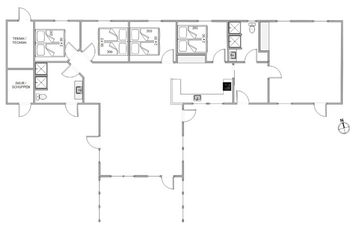 Ferienhaus 60208 in Søren Gades Mark 5A, Blåvand - Bild #8
