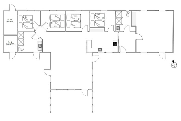 Ferienhaus 60208 in Søren Gades Mark 5A, Blåvand - Bild #8