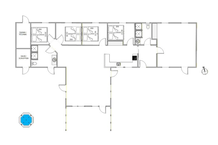 Sommerhus 60208 på Søren Gades Mark 5A, Blåvand - Billede #5