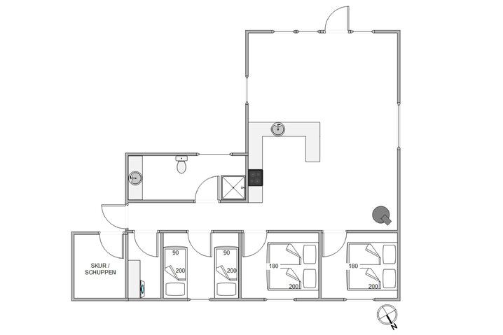 Sommerhus 60211 på Sønder-Vasevej 46A, Blåvand - Billede #5