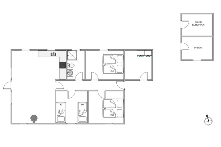 Ferienhaus 60214 in Sandtoftevej 80, Blåvand - Bild #13