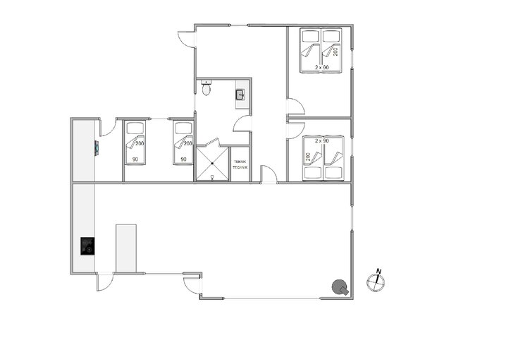 Ferienhaus 60225 in Møllehusvej 18, Blåvand - Bild #13