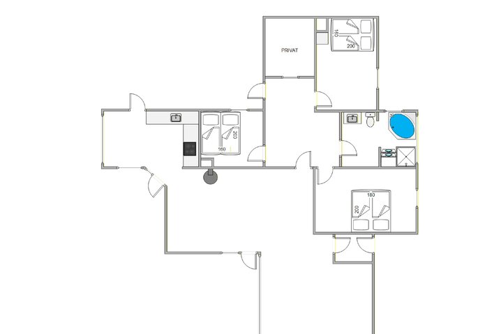 Ferienhaus 60246 in Lille Strandvej 3, Blåvand - Bild #5