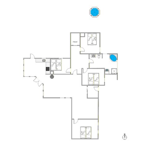 Sommerhus 60246 på Lille Strandvej 3, Blåvand - Billede #13