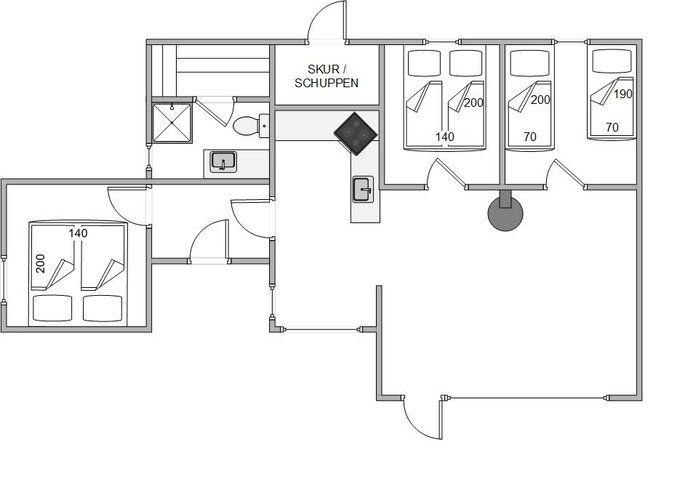 Sommerhus 60247 på Sønder-Vasevej 74, Blåvand - Billede #13