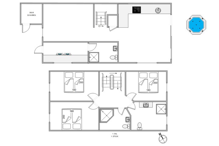 Ferienhaus 60253 in Gl. Skolevej 1H, Blåvand - Bild #13