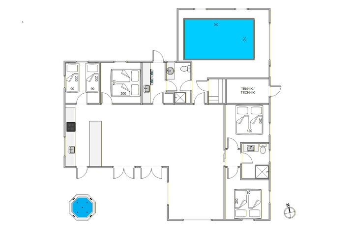 Ferienhaus 60273 in Svinget 1A, Blåvand - Bild #13