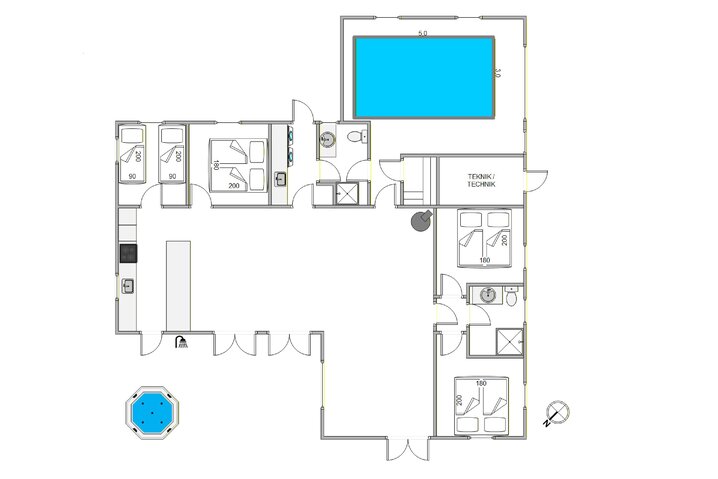Ferienhaus 60274 in Svinget 1B, Blåvand - Bild #13