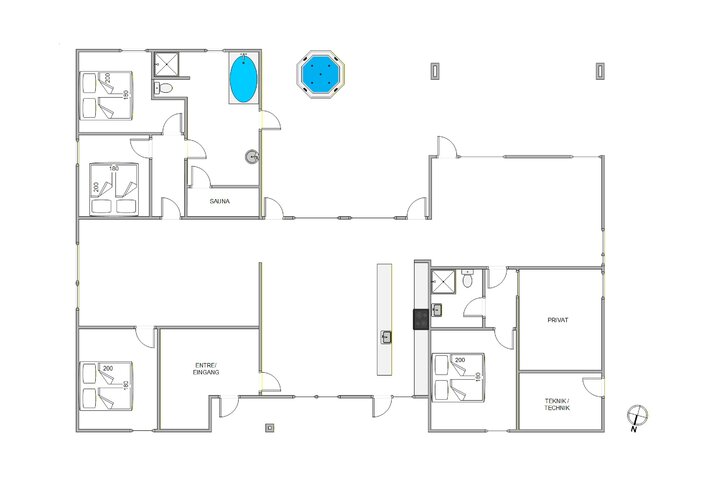 Ferienhaus 60275 in Horns Bjerge 52, Blåvand - Bild #5